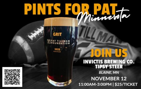 2023 Pints for Pat Glass (Each) – Pat Tillman Foundation